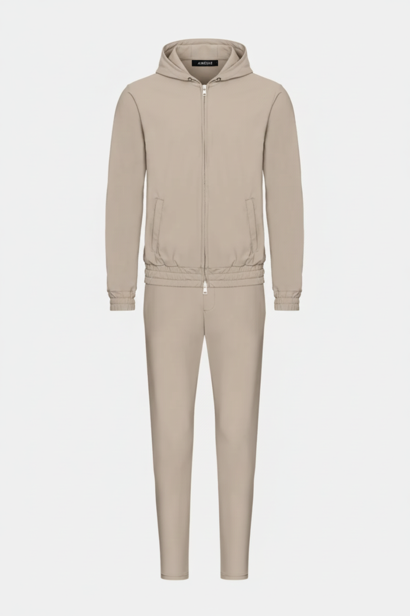 CREAM BEIGE DYNAMIC TECH SUIT