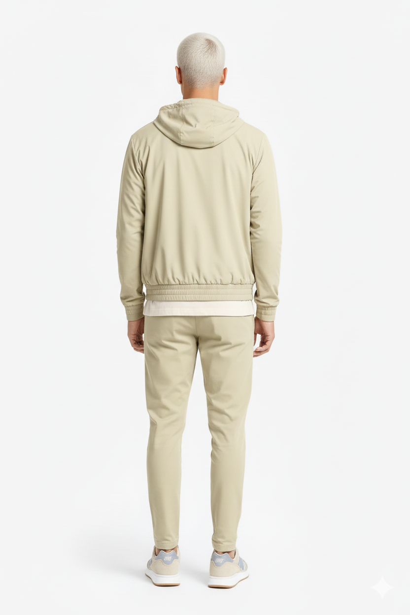 CREAM BEIGE DYNAMIC TECH SUIT