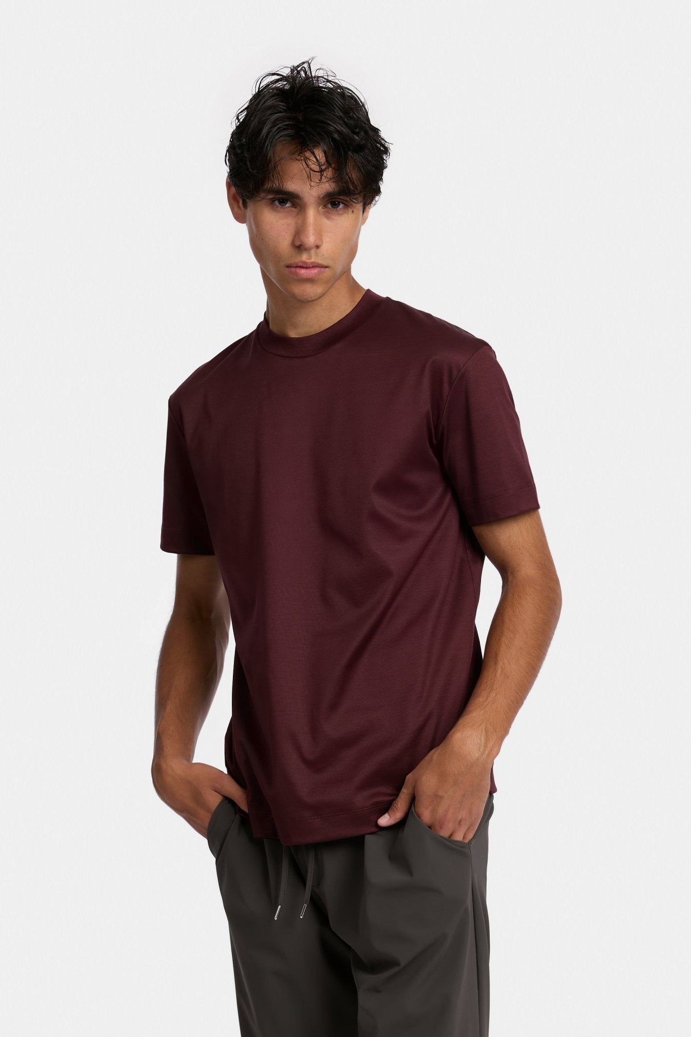 Burgundy Red T-shirt