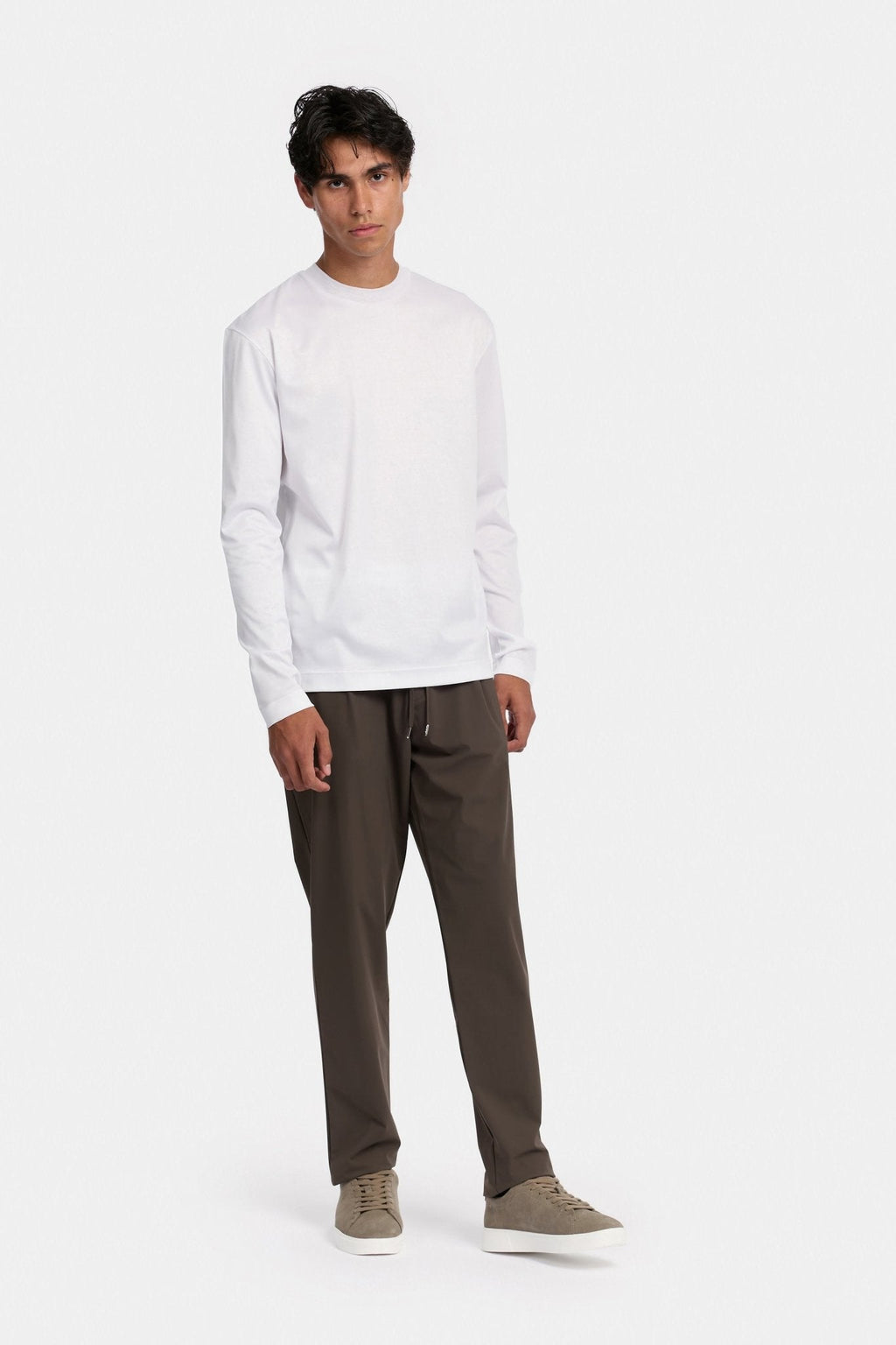 Classic White Longsleeve T-shirt