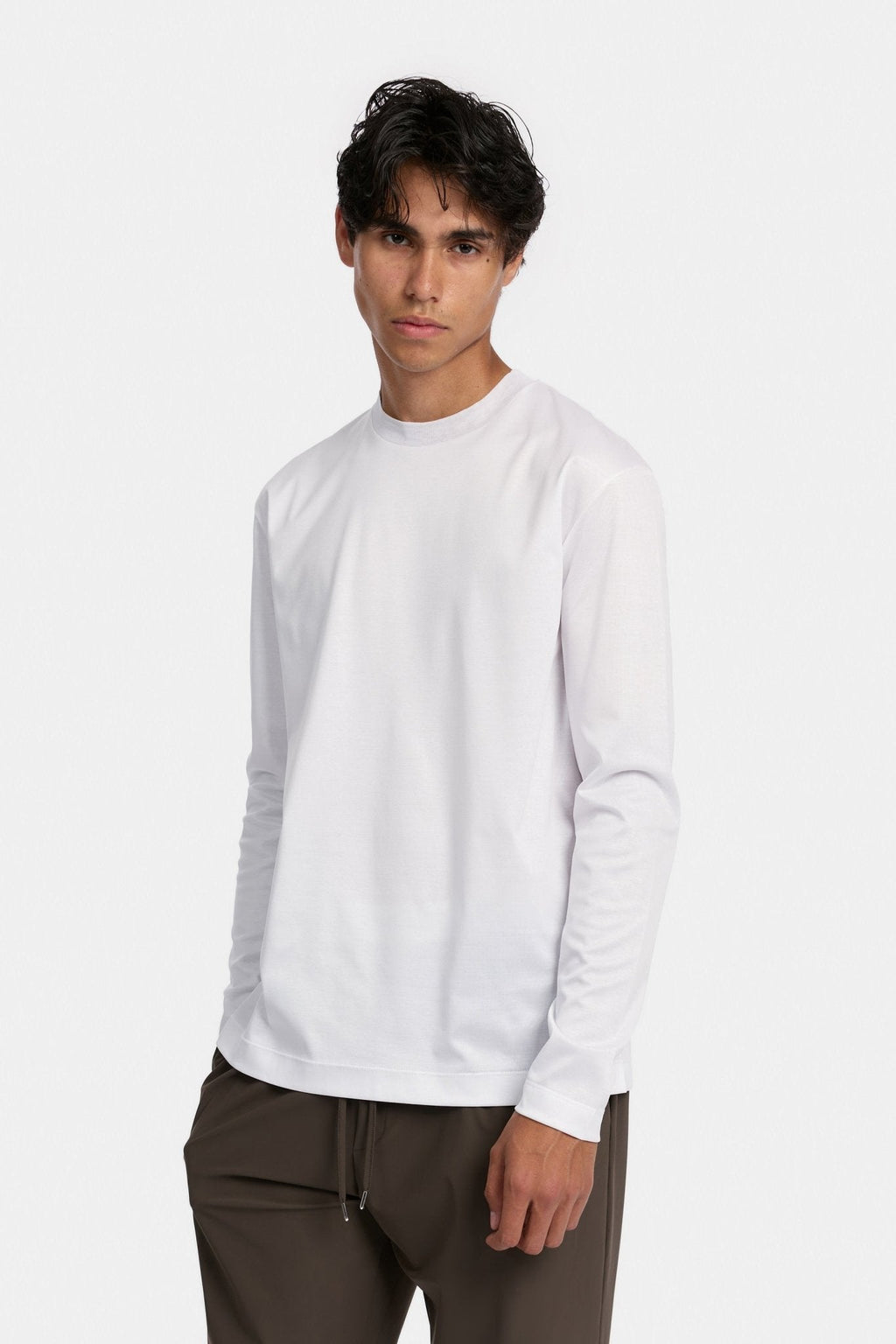 Classic White Longsleeve T-shirt