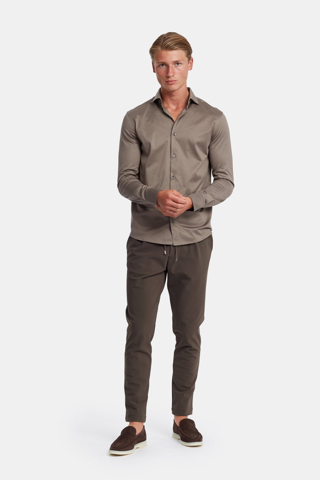 Desert Taupe Formal Shirt
