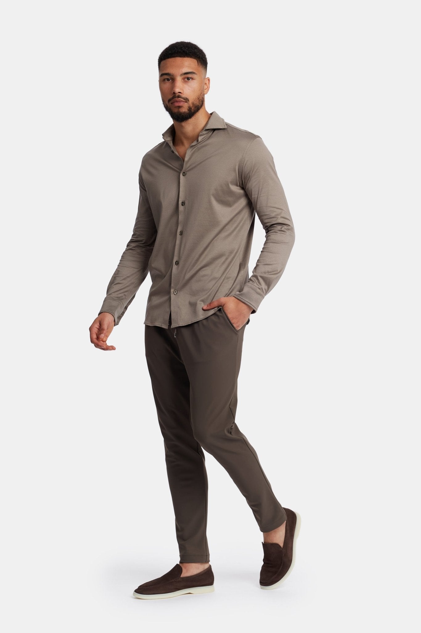 Desert Taupe Formal Shirt
