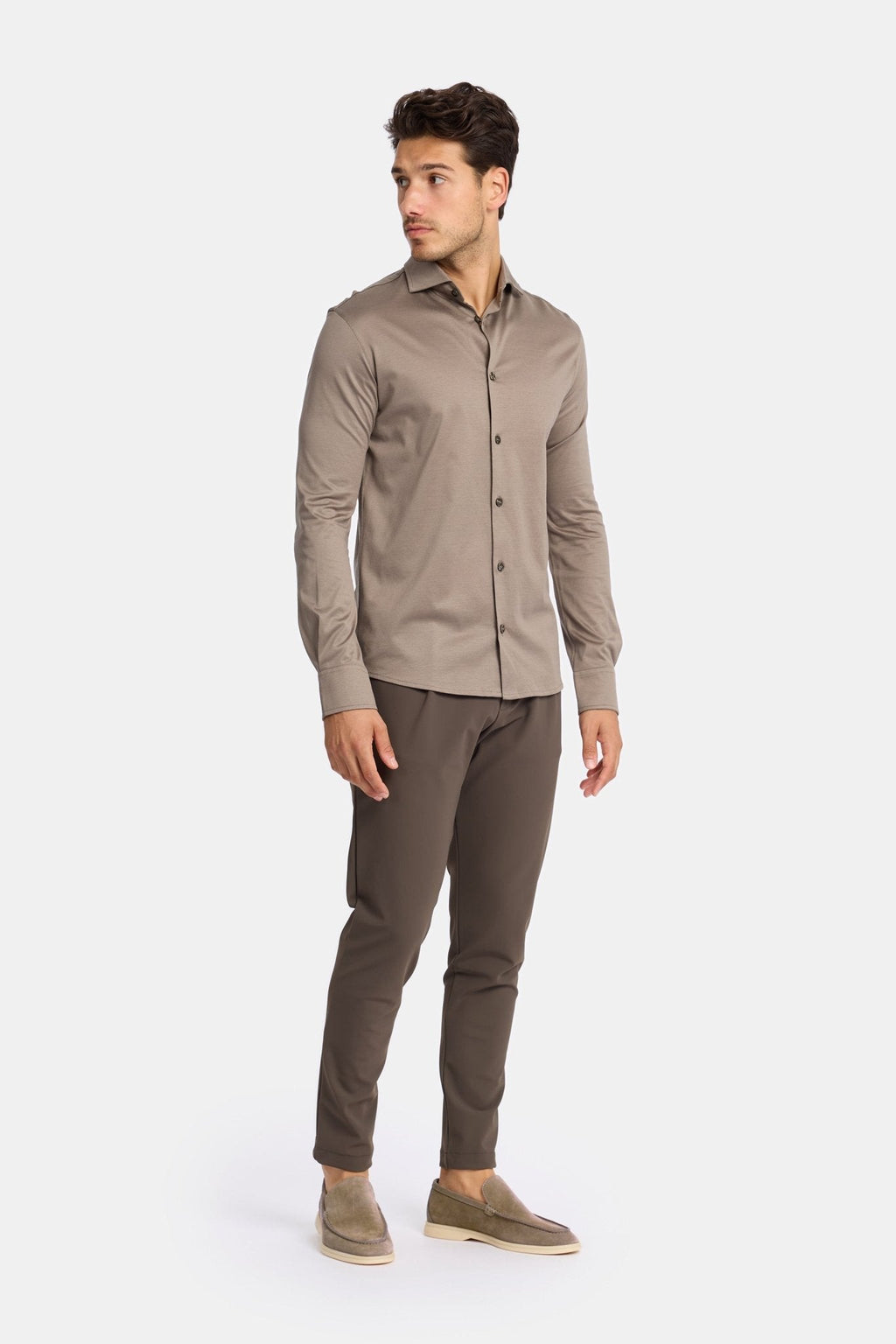 Desert Taupe Formal Shirt