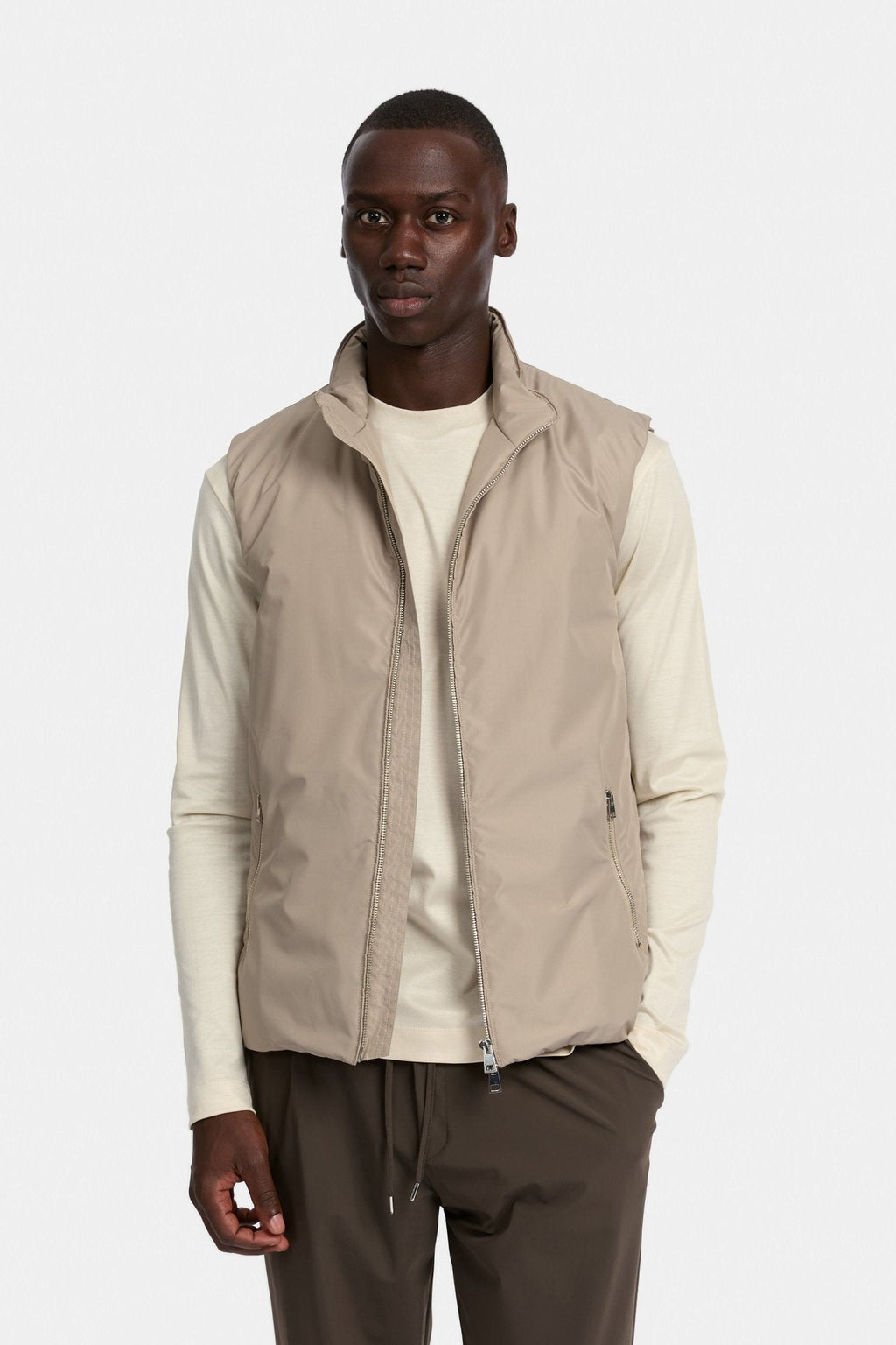 Light Beige Bodywarmer