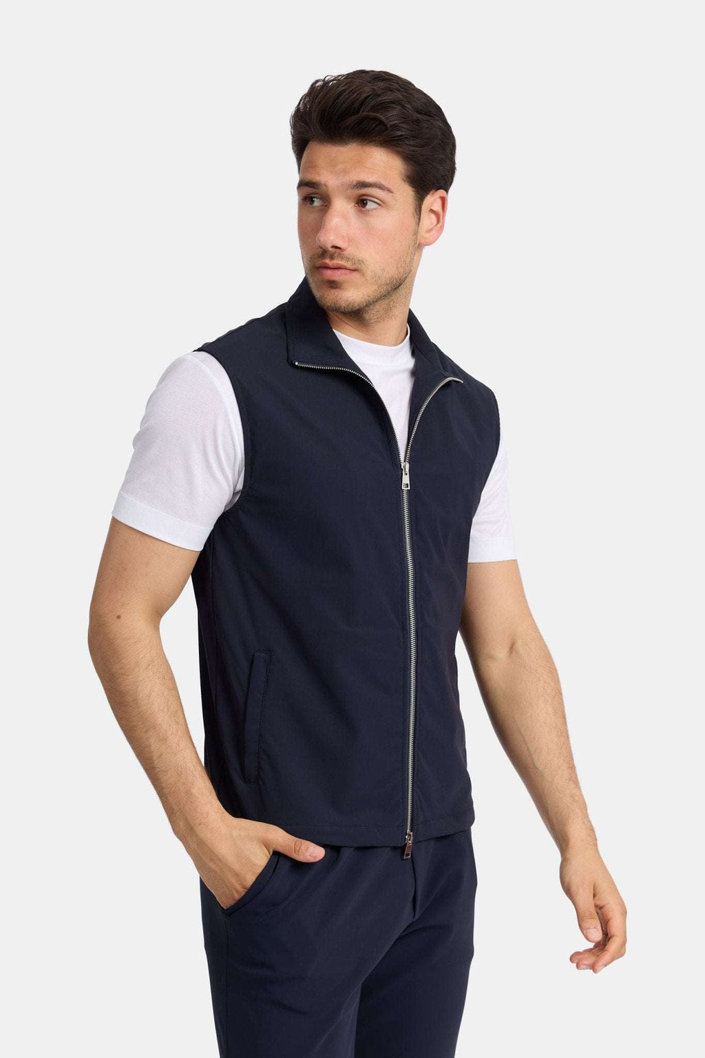Midnight Blue Tech Gilet
