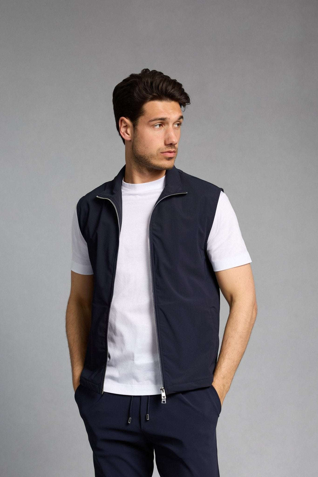 Midnight Blue Tech Gilet