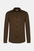 Mocha Brown Formal Shirt