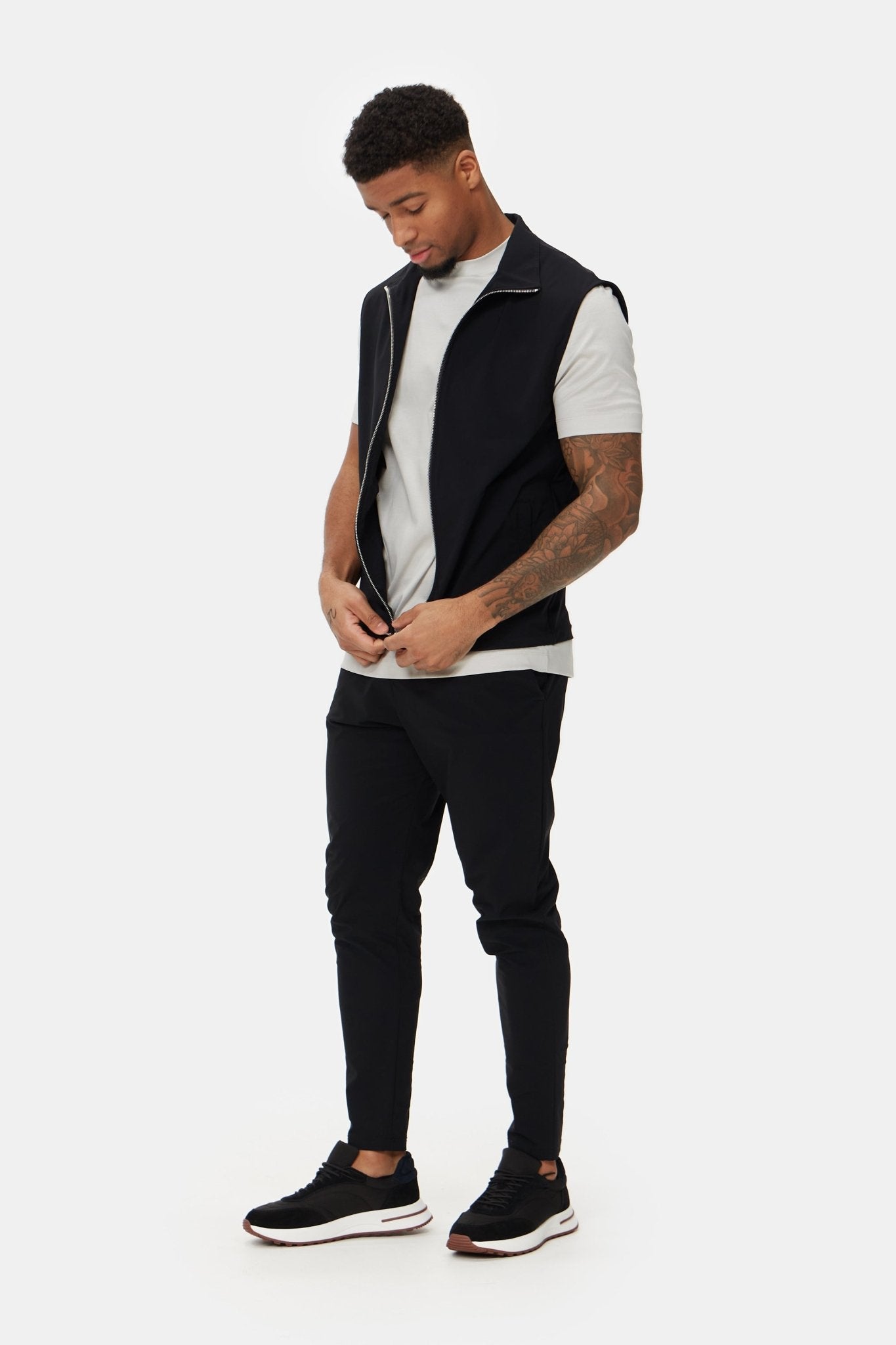 Onyx Black Tech Gilet
