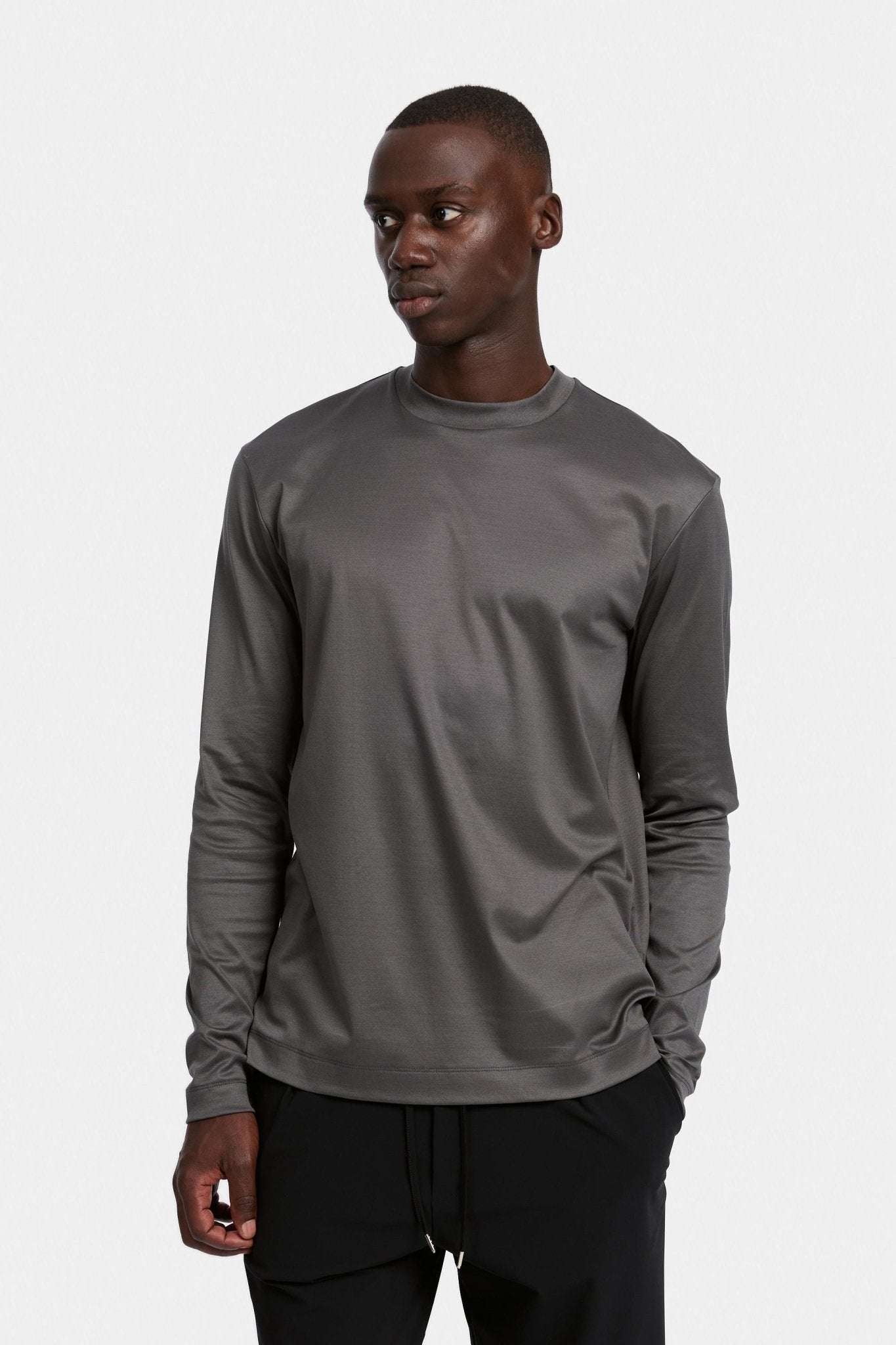 Slate Grey Longsleeve T-shirt