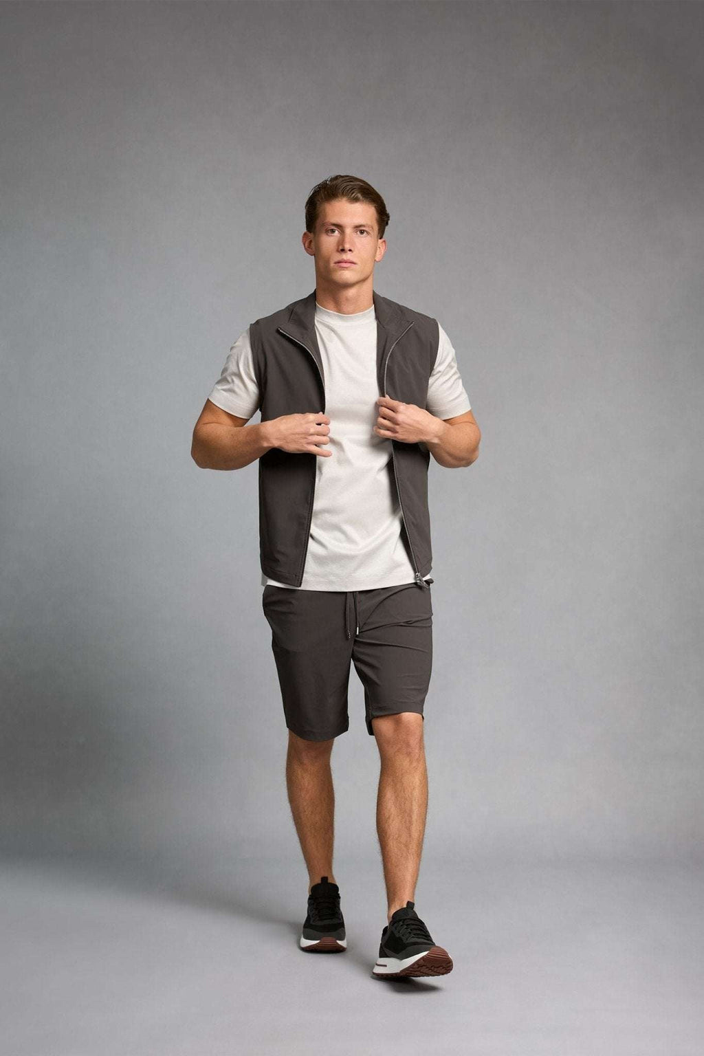 Slate Grey Tech Shorts